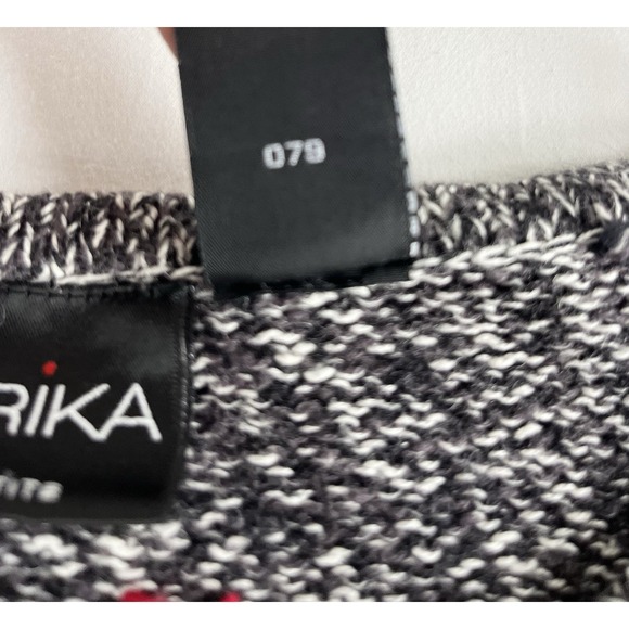 Vintage Erika Christmas Snowflake Cardigan Sweater Grannycore Women's Petite L - Picture 9 of 11